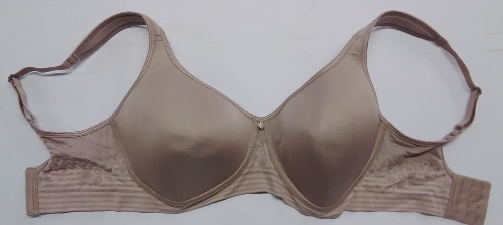 Breezies Floral Stripe Seamless Wirefree (Mink, 32 C) A478505