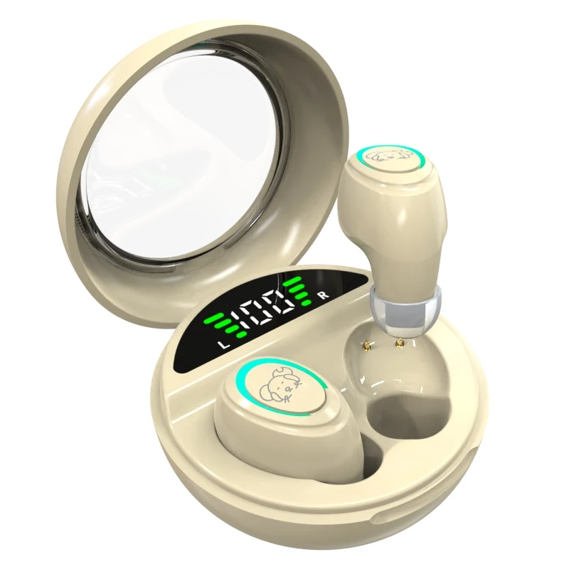 Wireless Bluetooth Earbuds with 48Hrs Playtime Digital Display for Sports