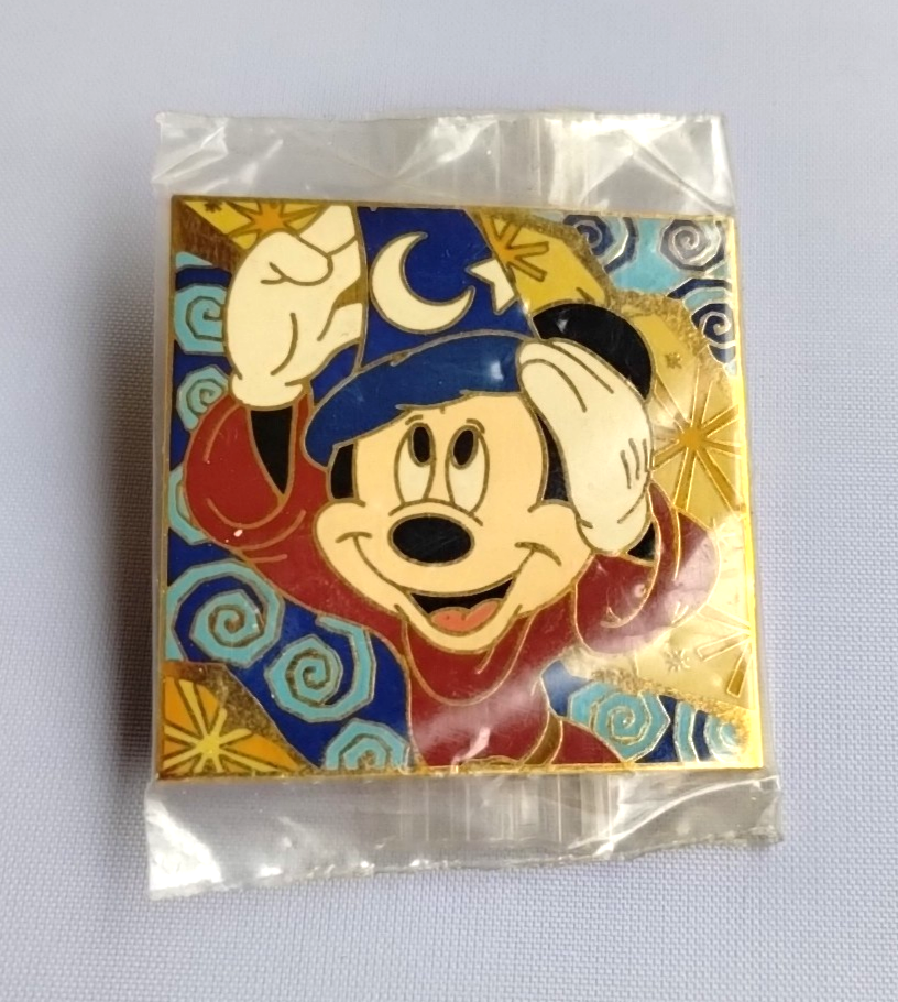 Disney Sorcerer Mickey Mouse WDW 2002 Official New Trading Pin