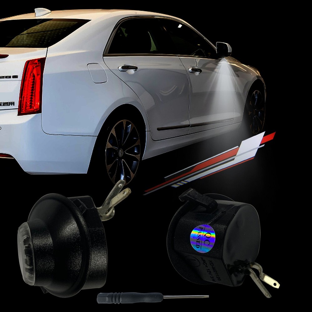 2pcs Side Mirror Puddle logo light for Escalade and Escalade ESV 2015-2023 year