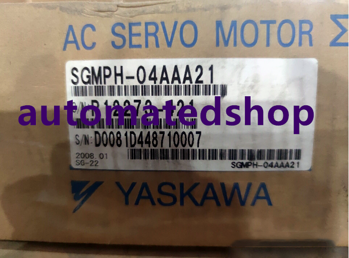 YASKAWA servo motor SGMPH-04AAA21 brand new