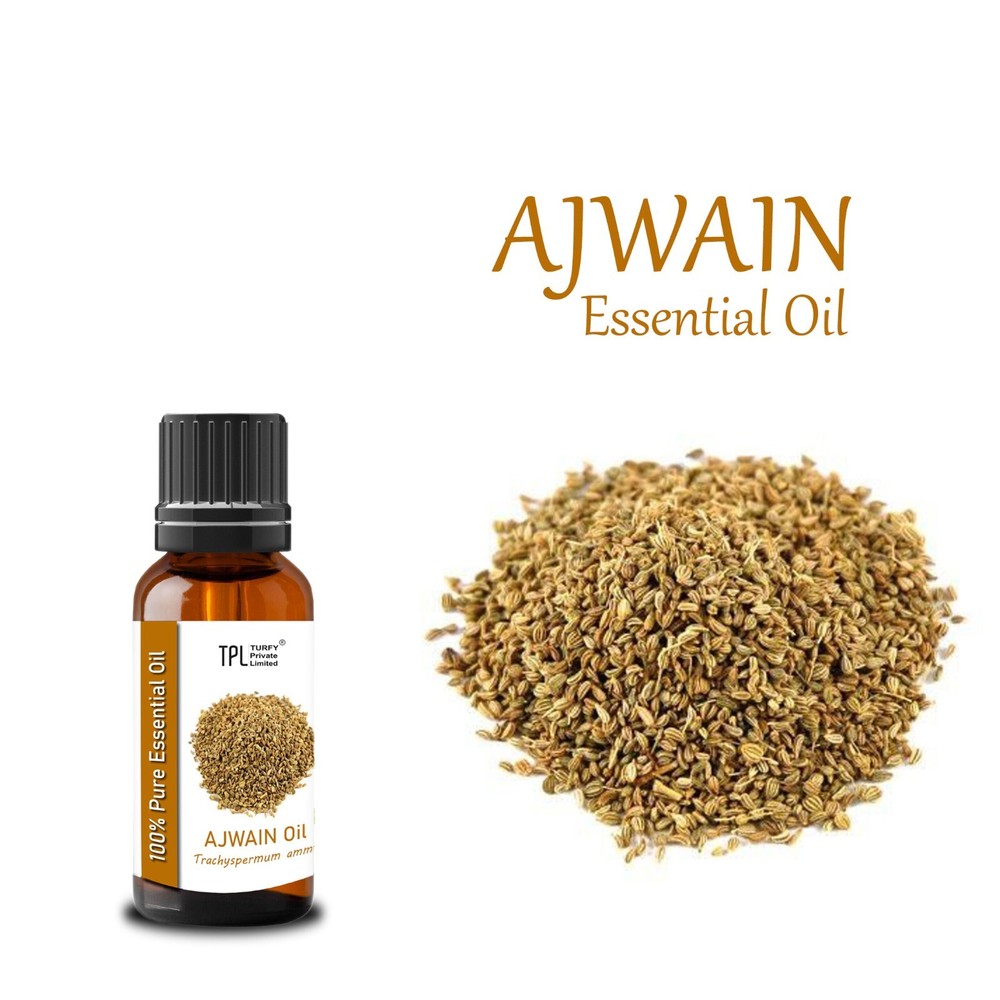 100% Pure Ajwain Essential Oil for Aromatherapy & Wellness