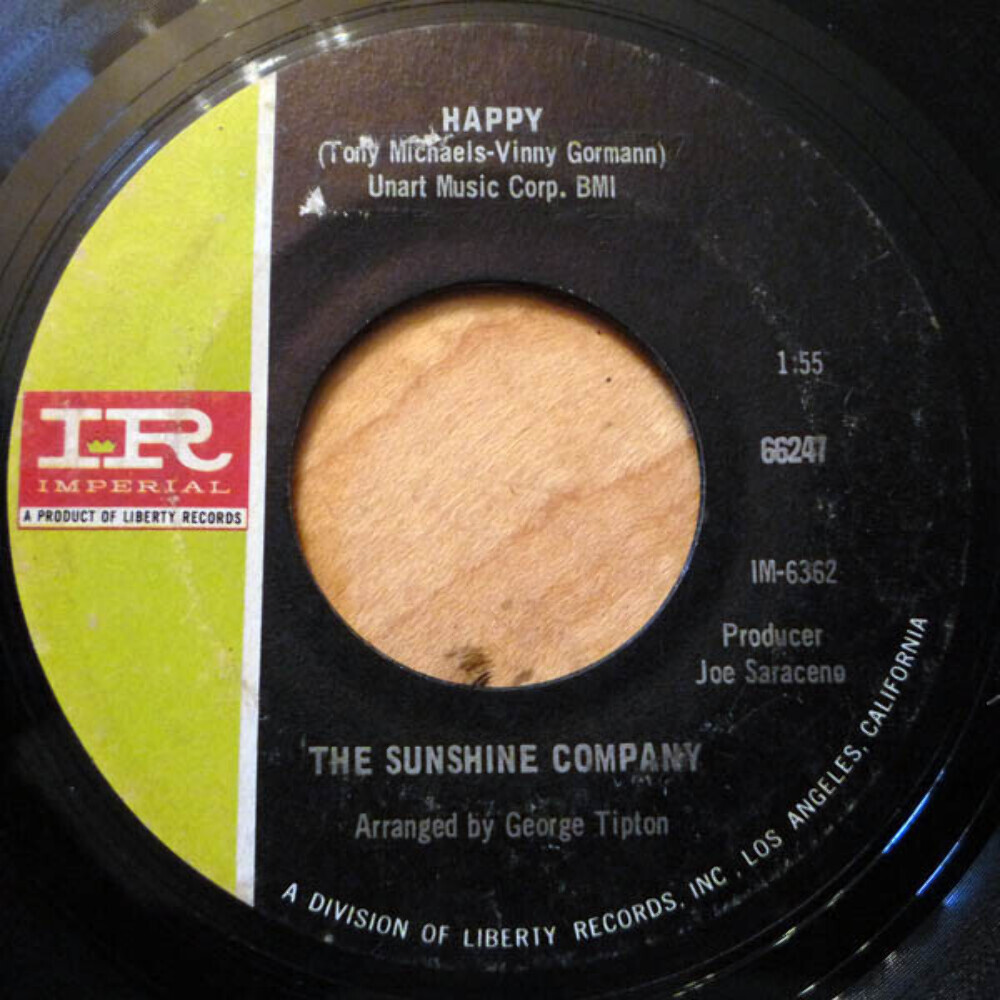The Sunshine Company - Happy / Blue May (7