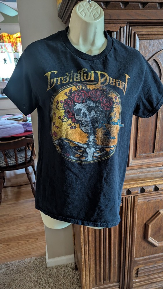 Grateful Dead Black Unisex T-Shirt Size S