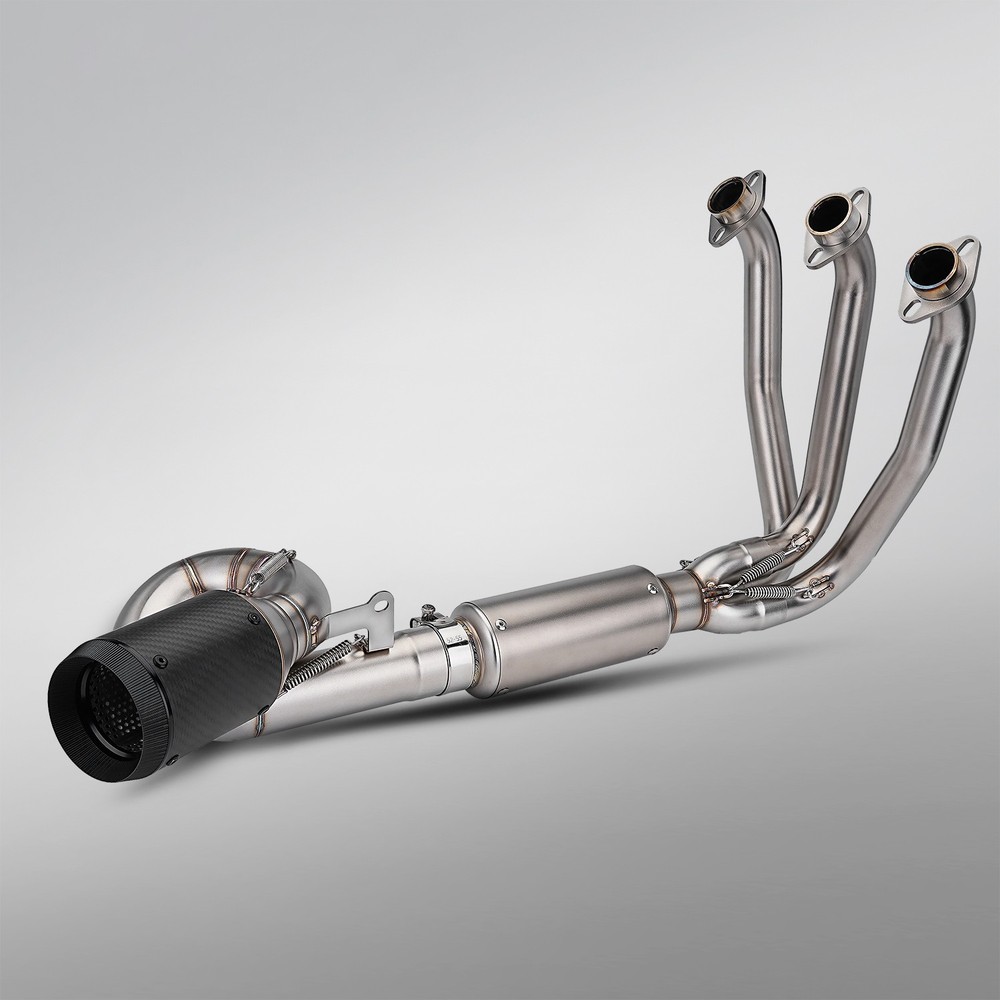 For CF-Moto 675SS 675SR 2024-2025 Link Pipe Exhaust System Silencer Tips