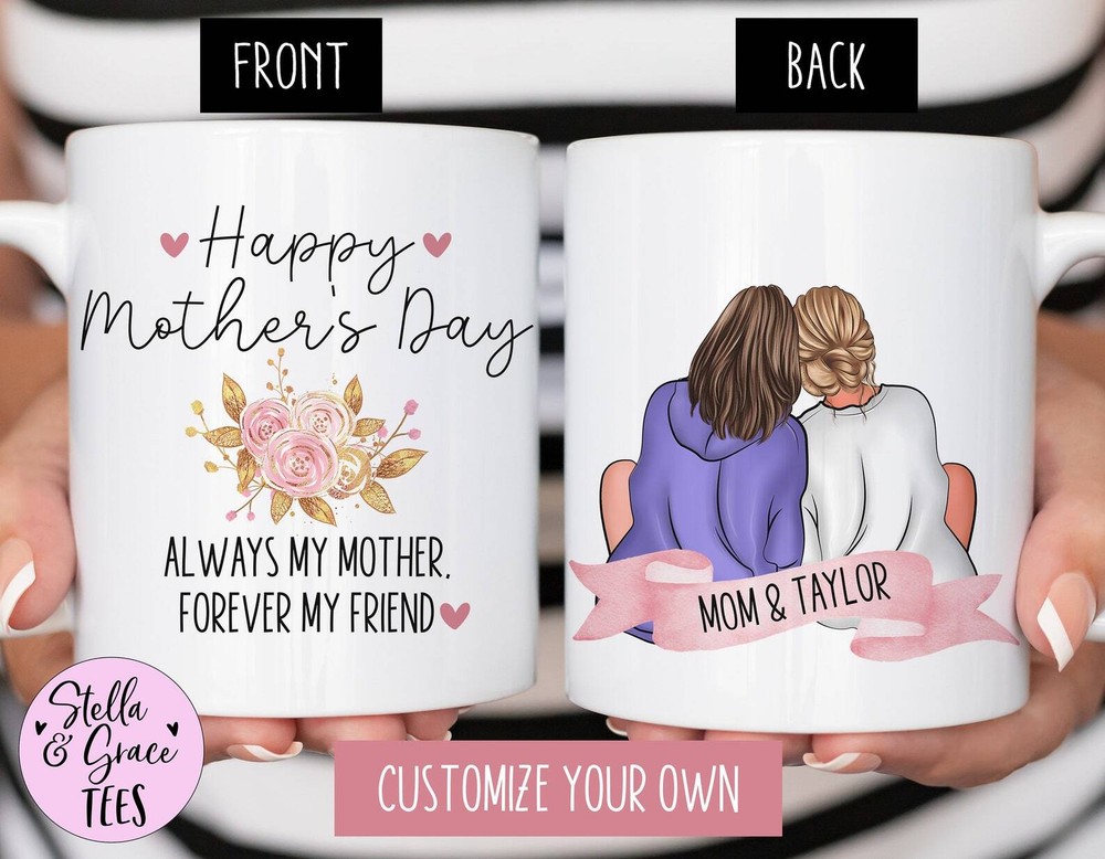 Personalized Mothers Day Mug Custom Mom Mug Birthday Gift From Daughter Gift For