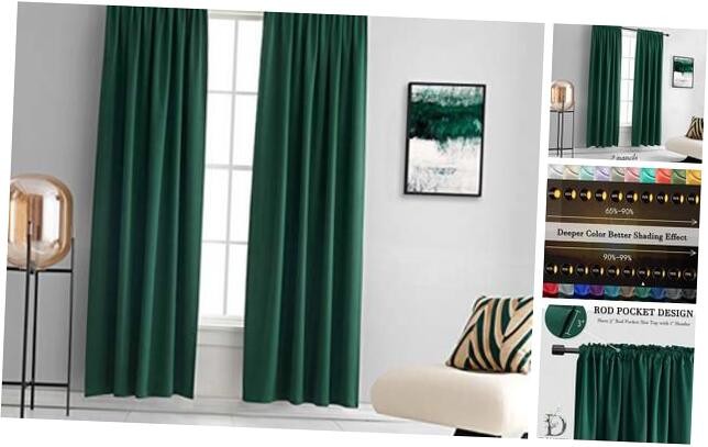 DONREN Christmas Dark Green Blackout 42