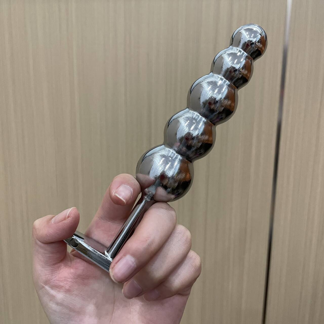 Anal Beads Dildo Metal Anal Butt Plugs Anal Trainer Toys For Women Men Sex Toys