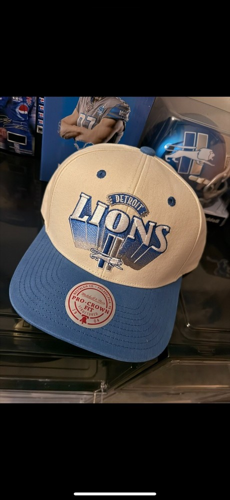 Detroit lions Mitchell & Ness 2-Tone Throwback SnapBack - Ford Field exclusive