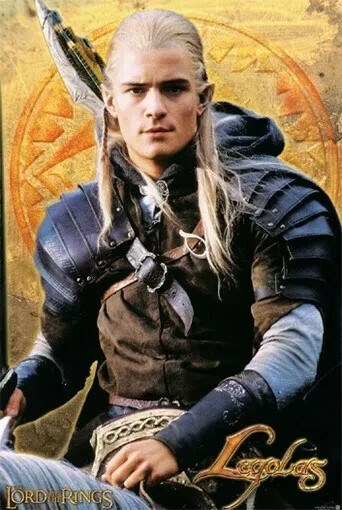 THE LORD OF THE RINGS POSTER Legolas RARE NEW
