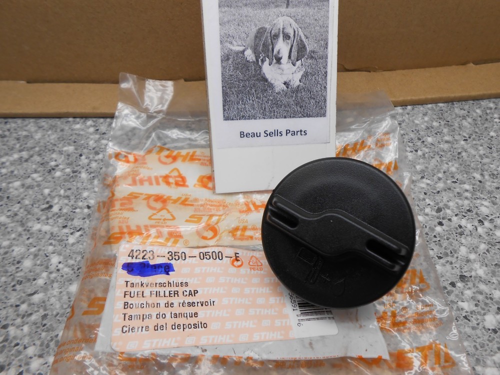Stihl 4223 350 0500 Fuel Filler Cap OEM NOS