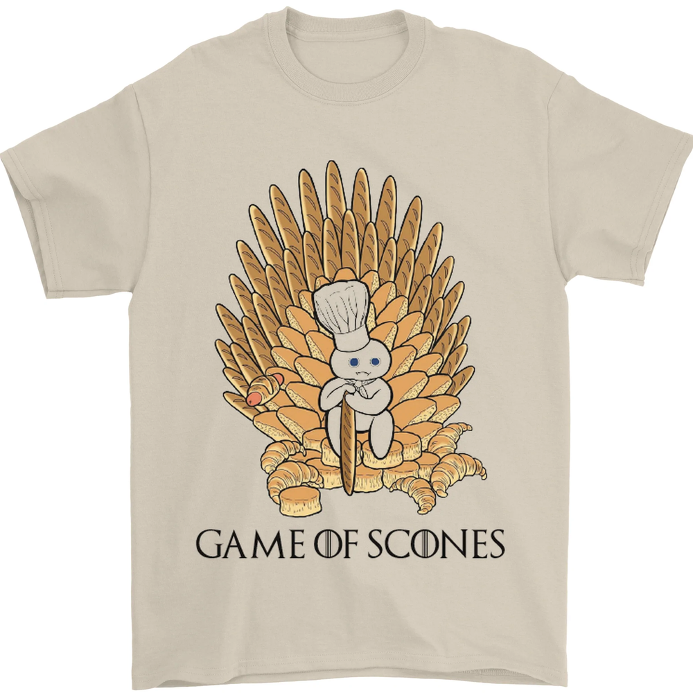 Game of Scones Funny Baker Baking Mens T-Shirt 100% Cotton