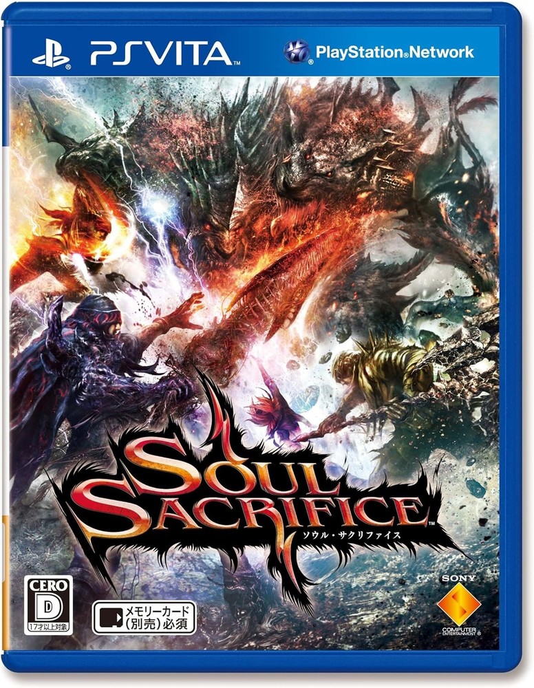 SOUL SACRIFICE Soul Sacrifice (Regular Edition) - PSVita book form JP