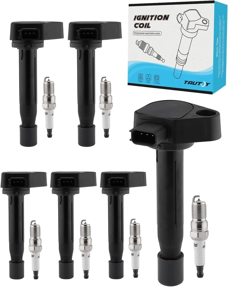 UF242 Ignition Coil Pack 6-Piece Set for 1999-2010 Honda Odyssey 3.5L V6 Engine
