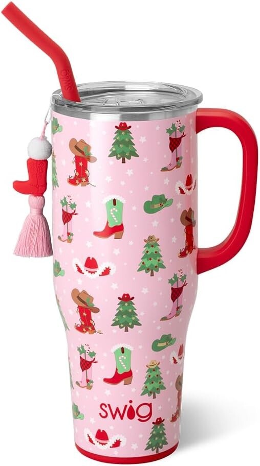 Dishwasher Safe 40oz Stainless Steel Tumbler with Flexi-Straw - Travel Friendly