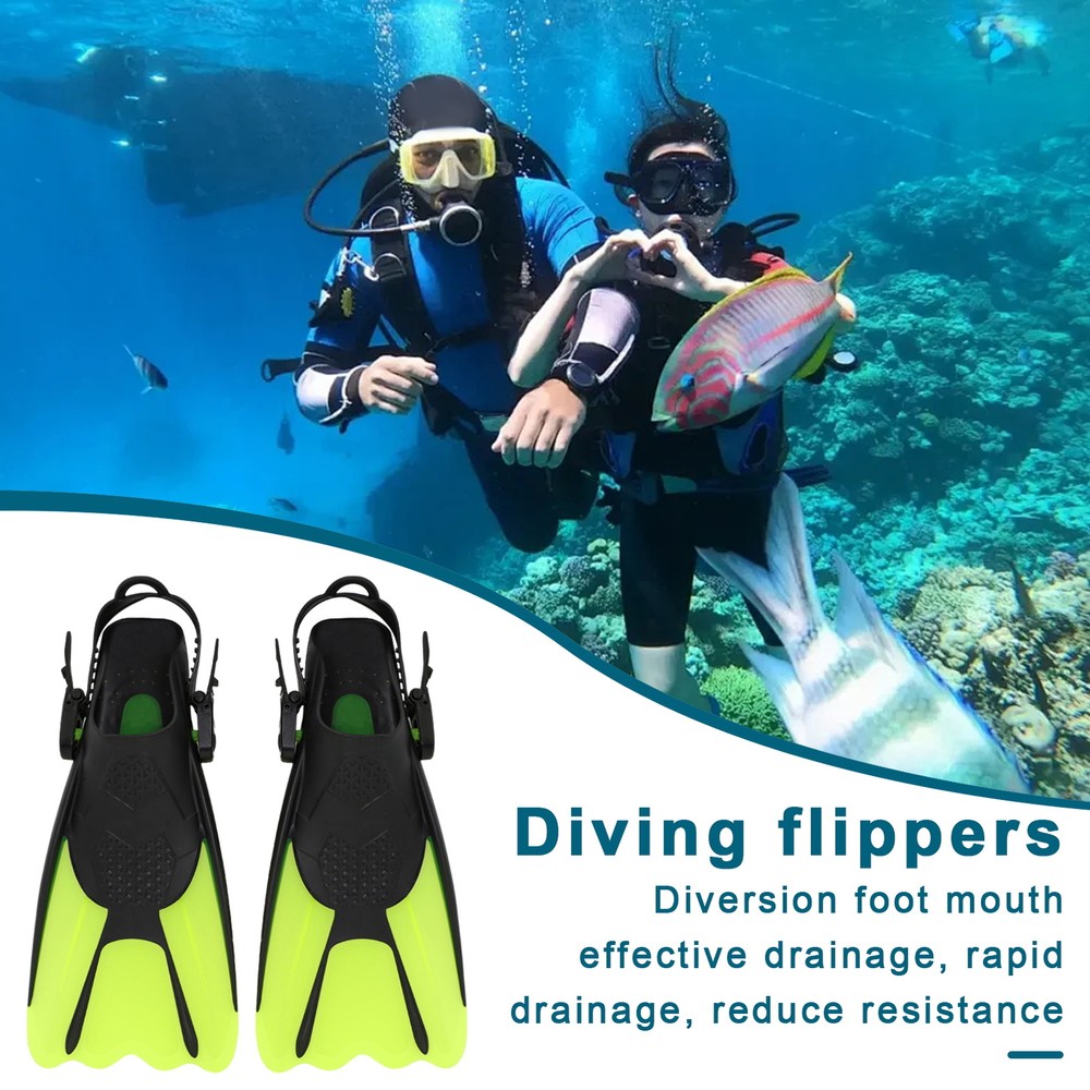 Diversion Feet Gear Pumping Fins Silicone Swimsuit Fins for Free Diving Swimming