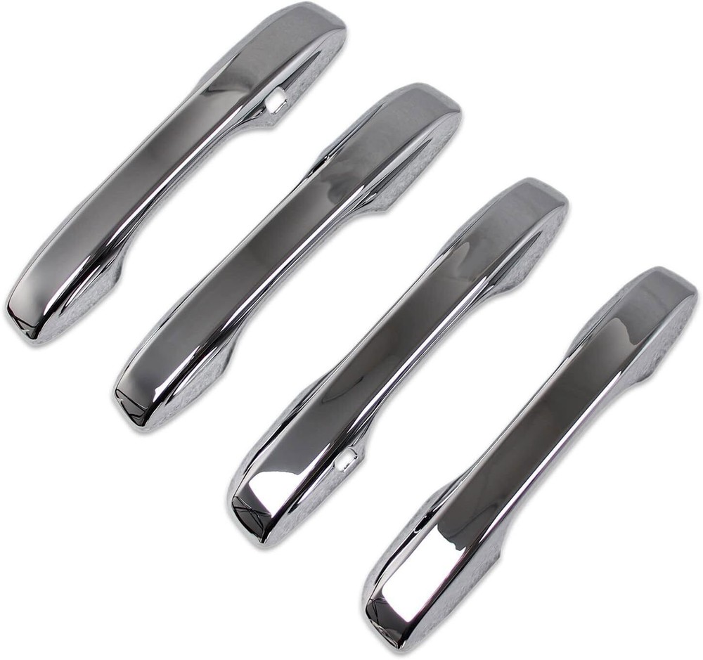 Chrome 4-Door Handle Cover for Honda Civic 22-24 CR-V 23-24 with Smart Keyless Access