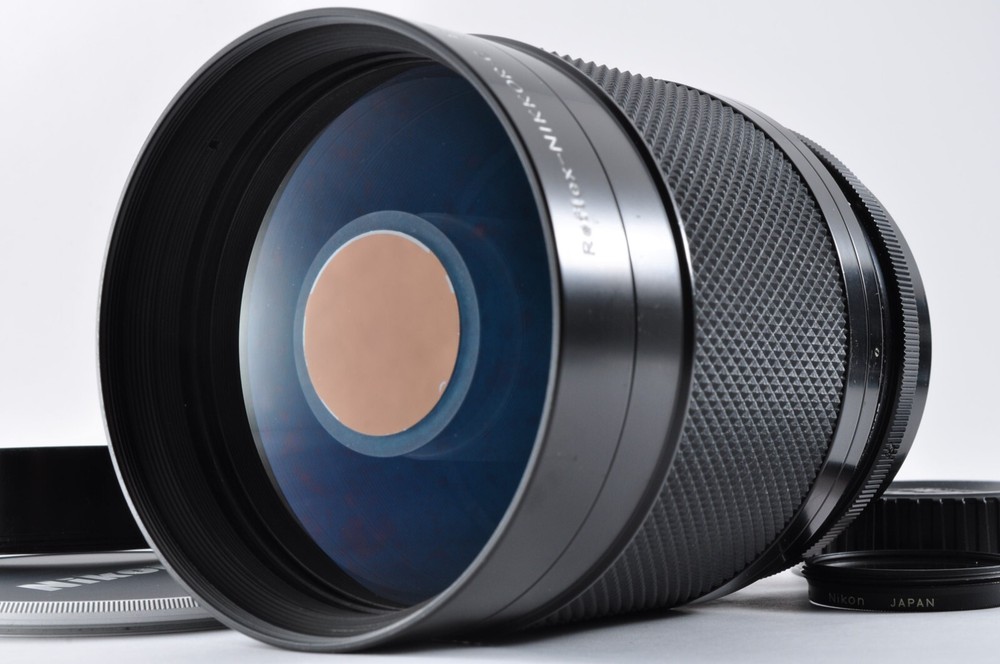 Nikon Reflex Nikkor C 500mm F8 Mirror Telephoto Lens Tested FM Japan #26