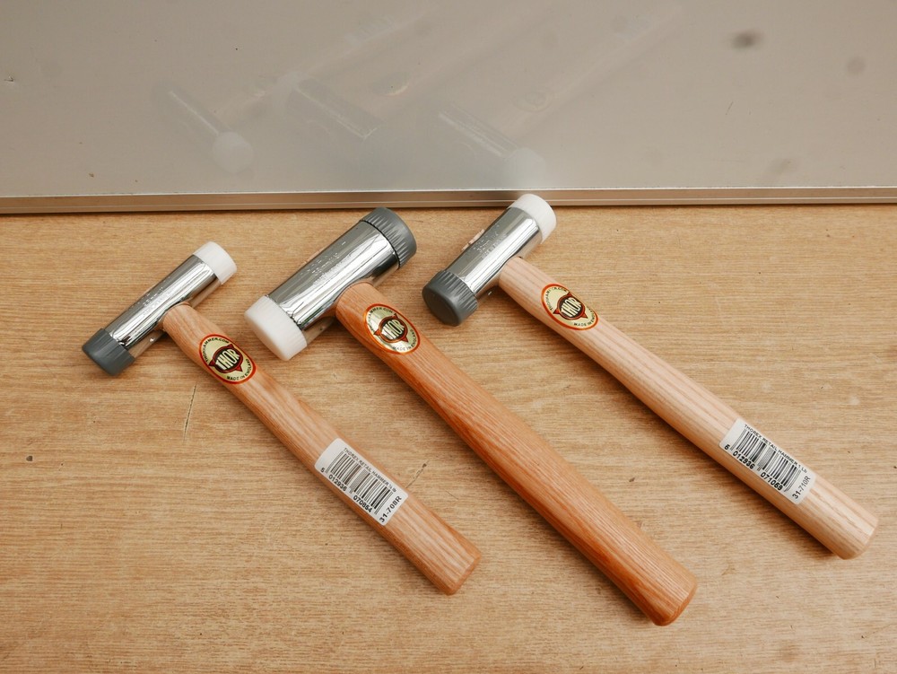 SET OF 3 THOR THOREX NYLON DUAL FACED ASSEMBLY MALLETS 708 710 712
