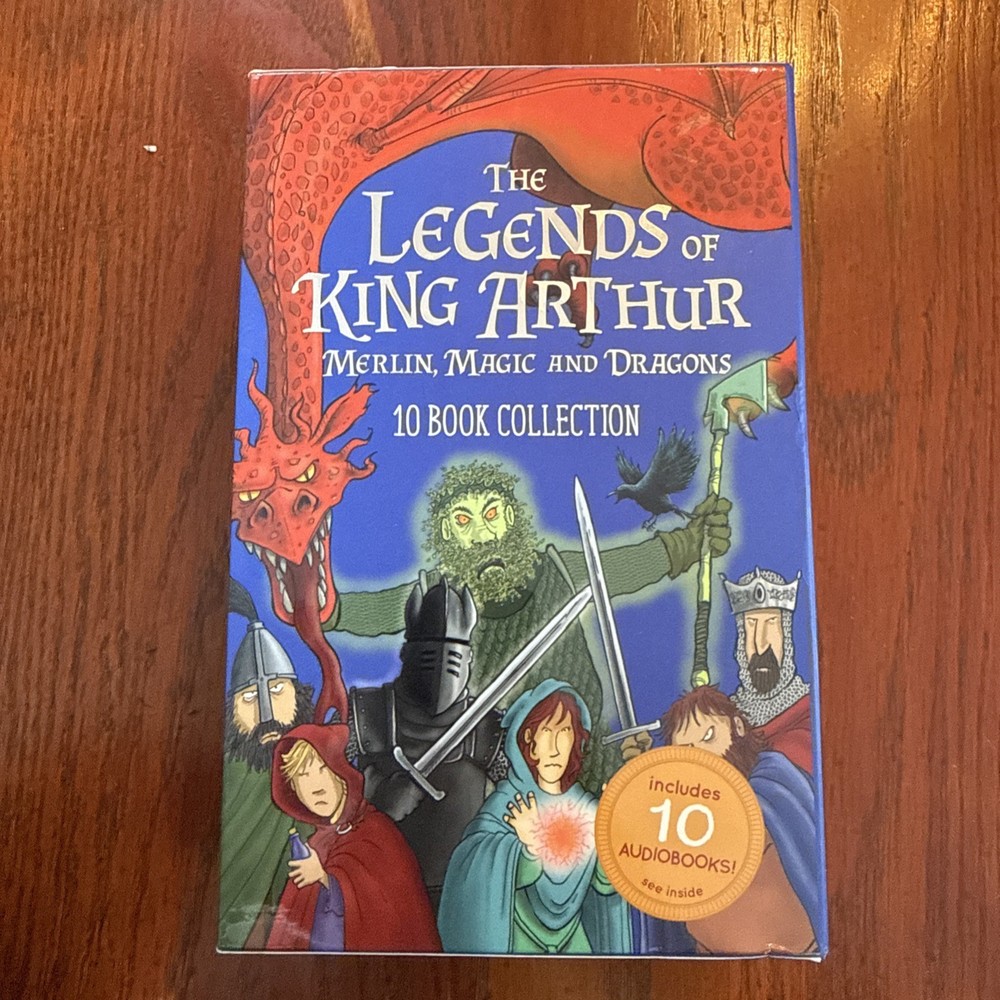 The Legends of King Arthur, Merlin, Magic and Dragons - 10 Book Collection