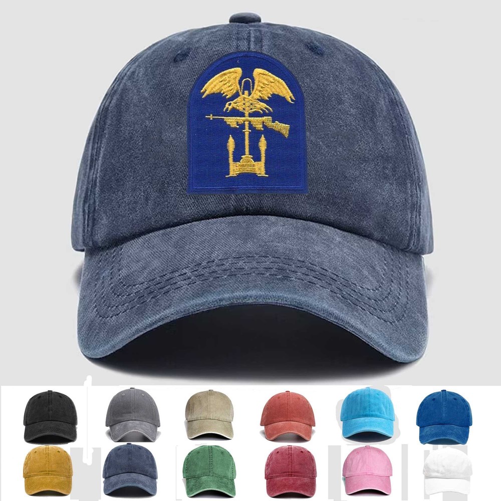 Custom Embroidered Hat Army Amphibious Forces WWII, Veteran Cap, Trucker Hat
