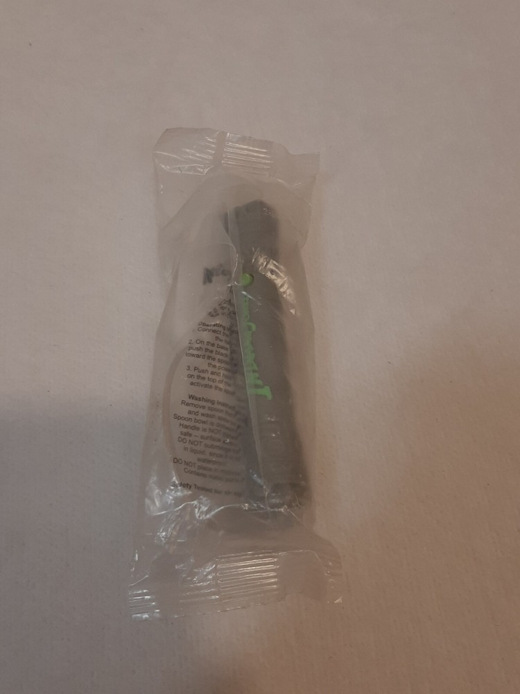 Kellogg's 2008 Indiana Jones Adventure Light-Up Spoon Green Snake In Package