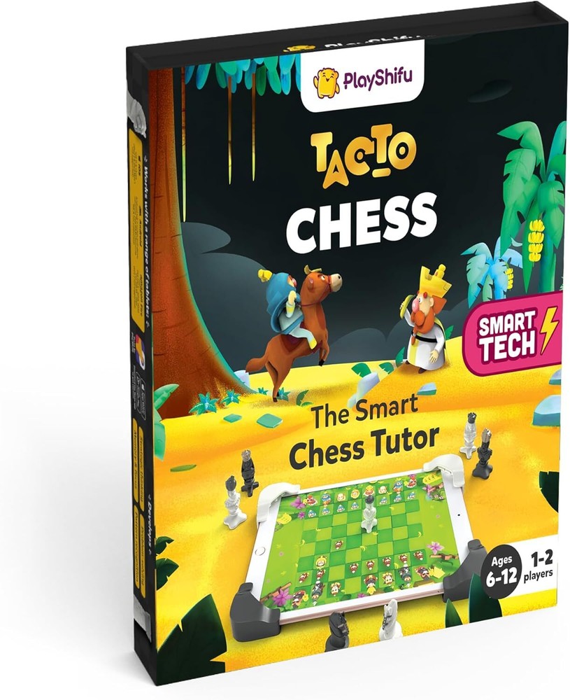 Interactive Tacto Chess Set with Real Figurines – STEM Learning App