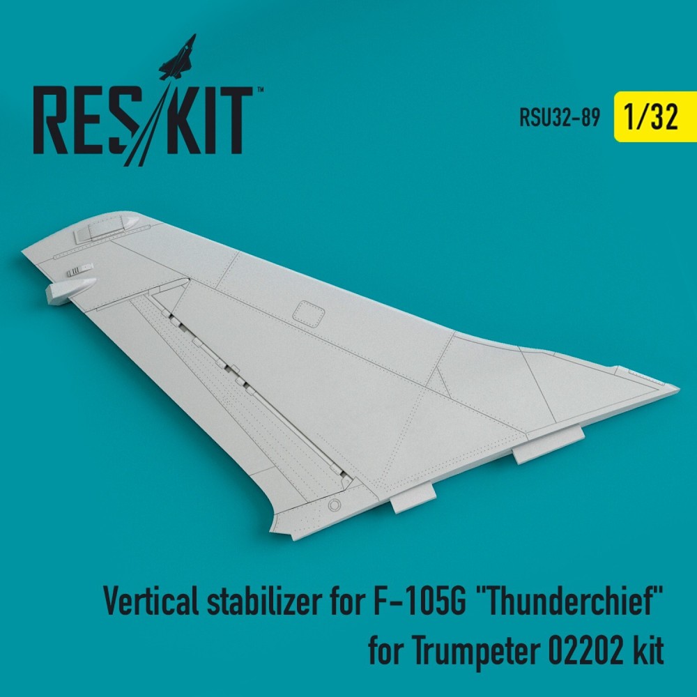 Vertical Stabilizer F-105G Trumpeter 02202 1:32 RSU32-0089