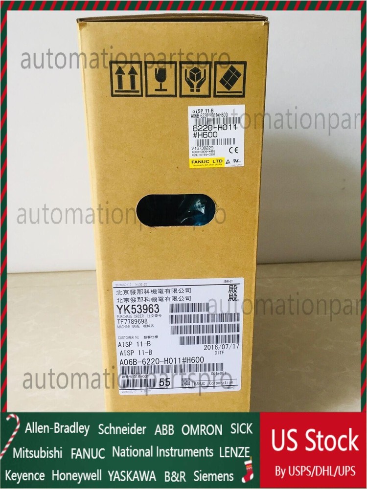 New FANUC A06B-6220-H011#H600 Servo Drive A06B6220H011#H600 Expedited Shipping