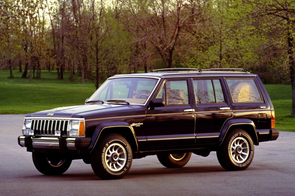 1985 Jeep Cherokee blk  | 24 X 36 INCH POSTER