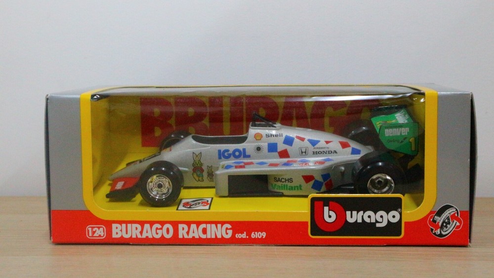 BURAGO 1/24 BURAGO RACING N°6109 DIE CAST CAR COLLECTION MODEL CAR