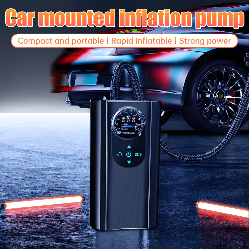 150 PSI Portable Air Compressor for Car, Bike & Motorcycle Tires