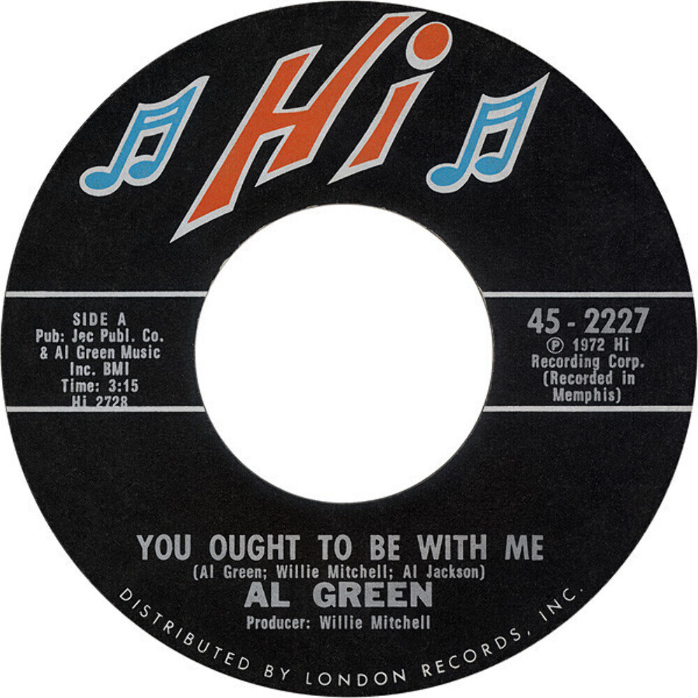Al Green - You Ought To Be With Me / What Is This Feeling (7