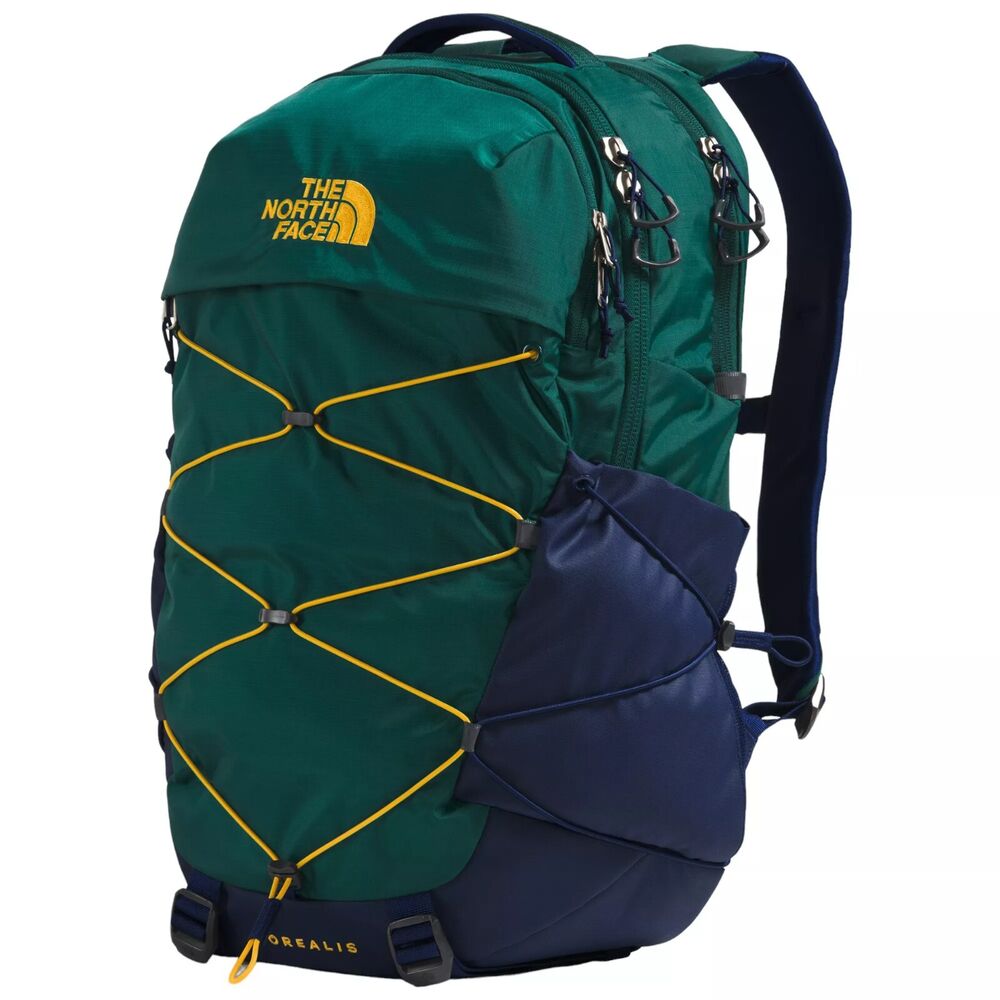 The North Face Borealis Backpack, Hunter Green/Eagle Blue
