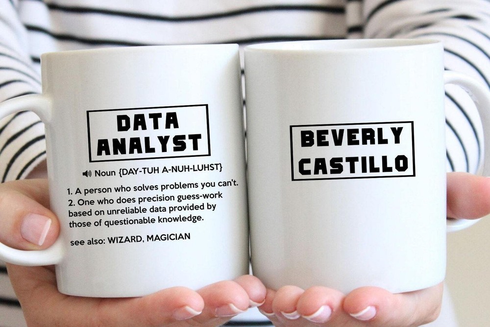 Funny Data Analyst Gift For Men And Women Data Analyst Mug For Birthday