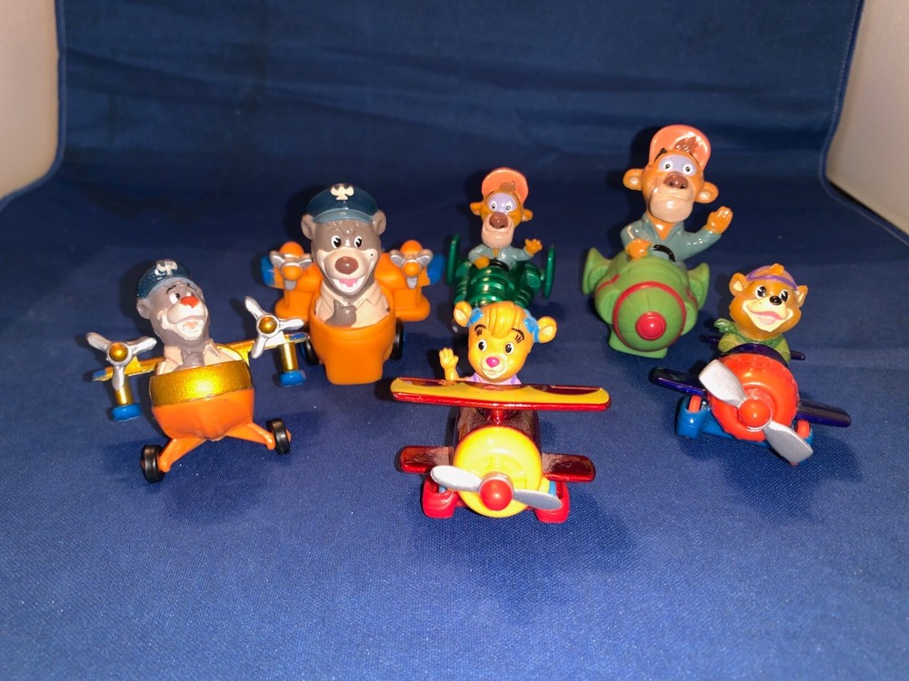 1990 Burger King Kids Meal Tale Spins Collectible Toy Set of 6