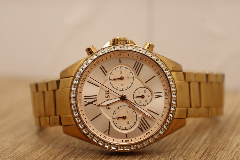 Fossil BQ1774 Chronograph 24 Hours Dual Time W.r. 5 ATM Quartz Unisex Watch