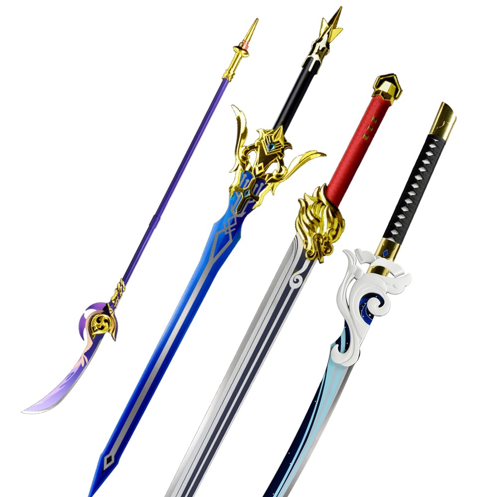 Game Fantacy GENSHIN IMPACT ANIME SWORD Metal Cosplay Weapon - New Collection