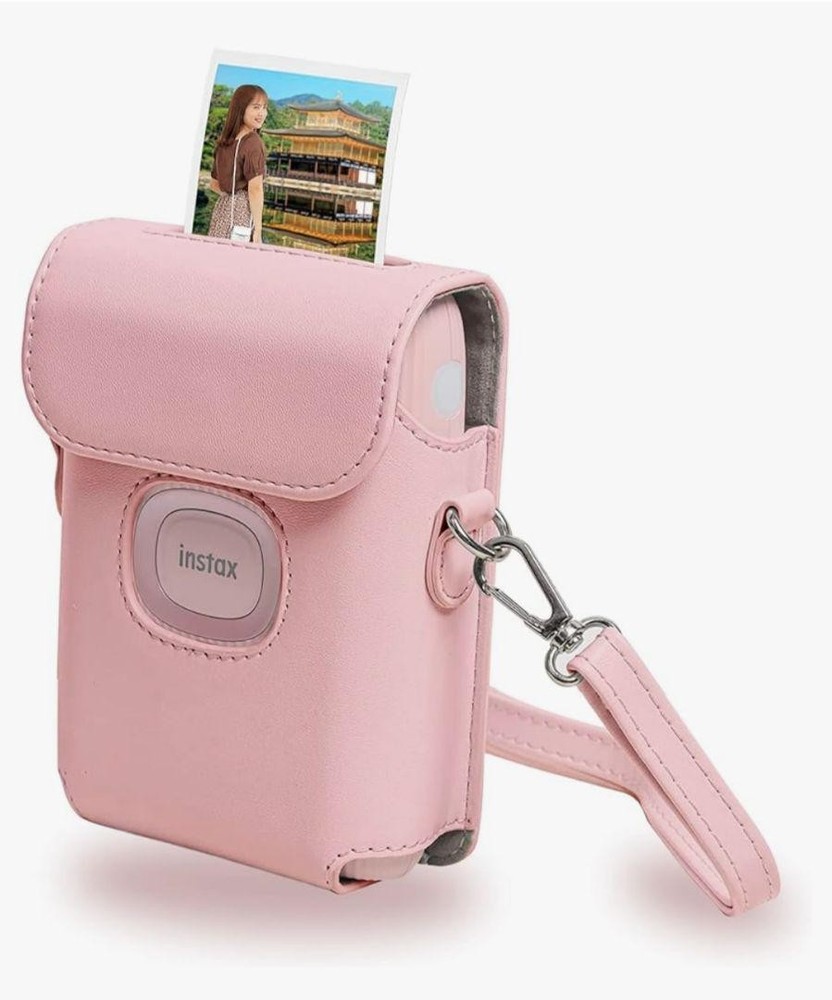 Fujifilm Instax Mini Link 2 Pink Case with Strap