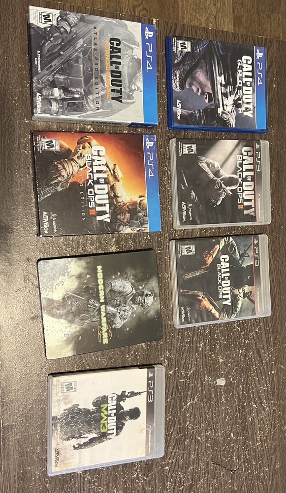 Call Of Duty Black Ops 3 Games Bundle W/ Steelbooks