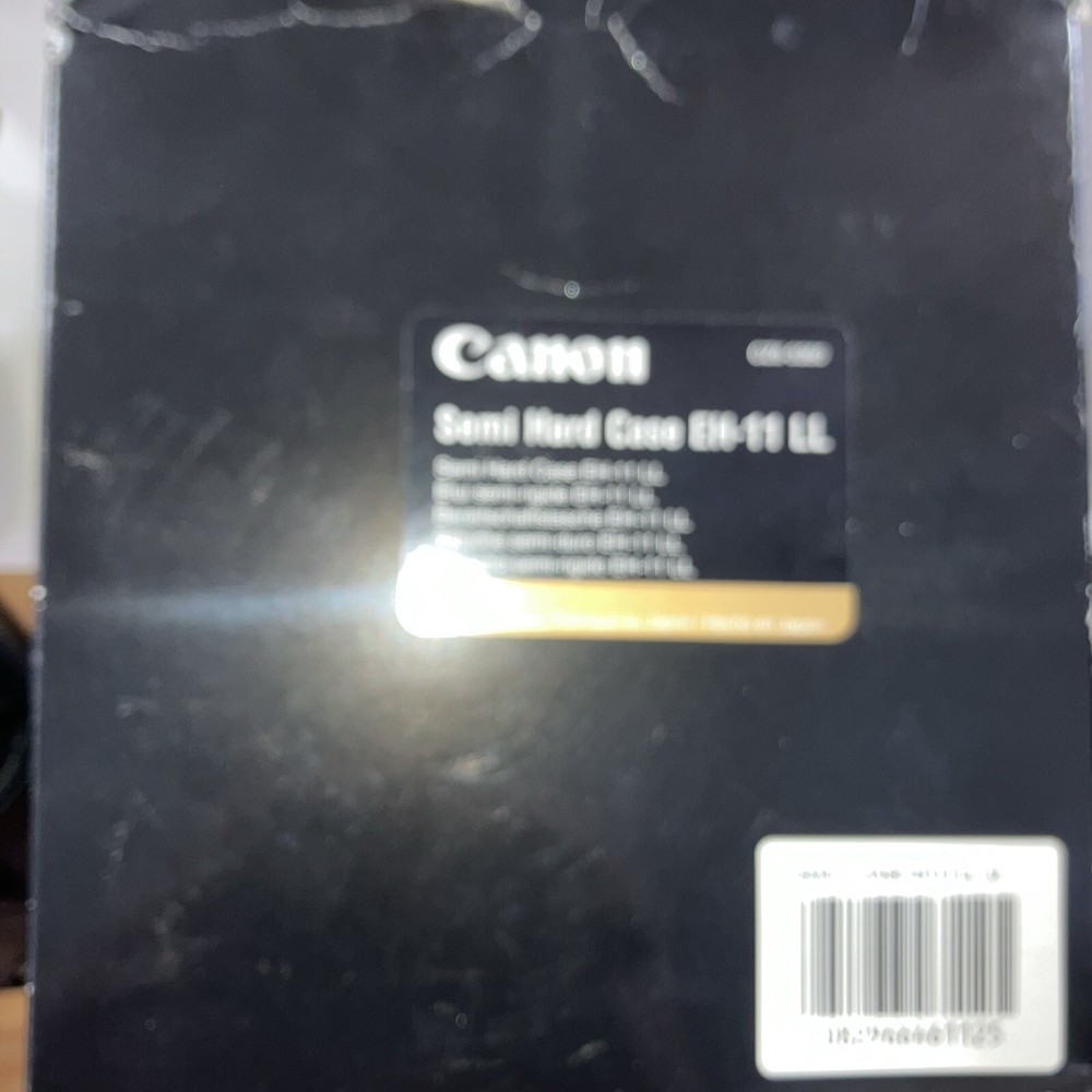 Vintage Canon EH11 LL Semi Hard Camera Case / Storage case - EUC Japan