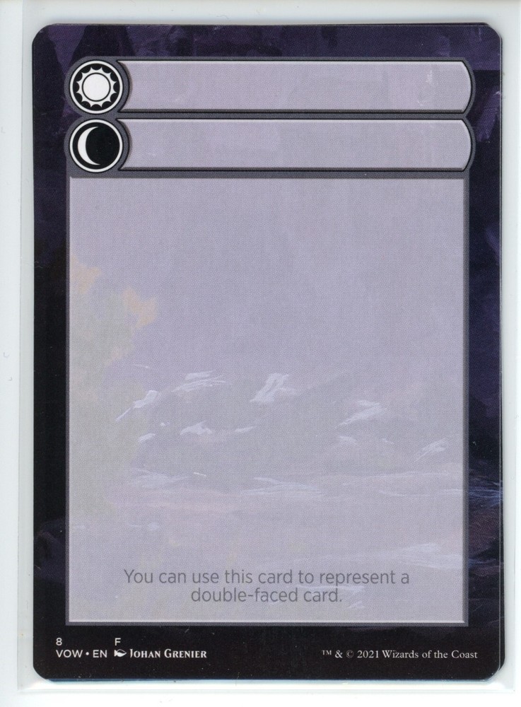 HELPER CARD - 8/9 Crimson Vow #8 VOW(NM+)(MTG)