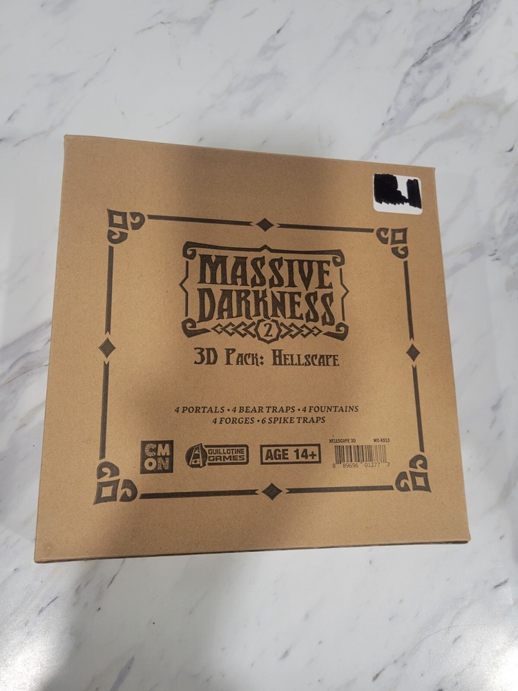 Massive Darkness 2: 3D Hellscape Pack (Kickstarter Special) INCOMPLETE