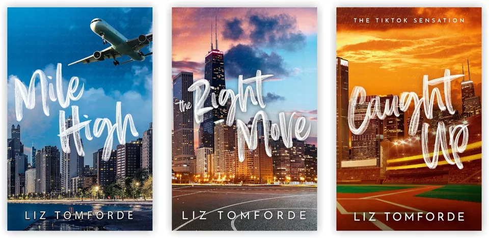 Windy City Series 3 books Collection Set Caught Up,The Right Move,Mile High