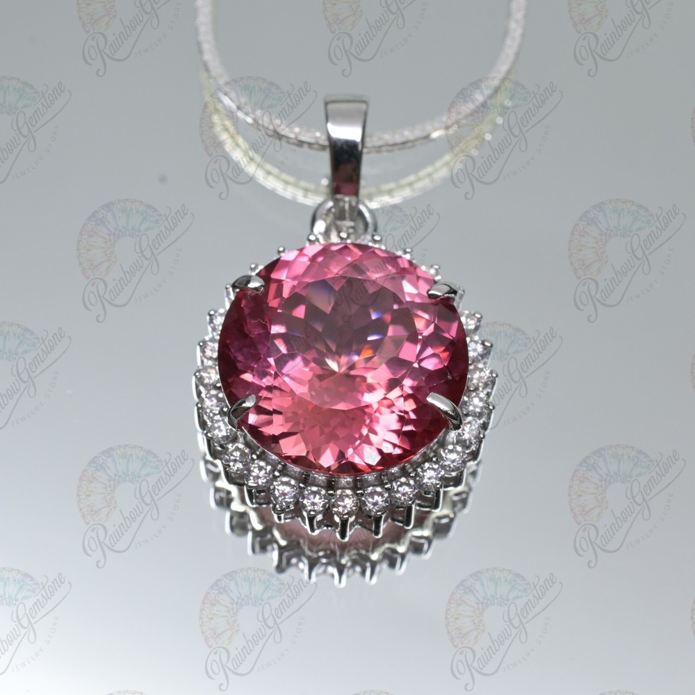 Certified Natural padparadscha Sapphire 45.30 Ct Gemstone 925 Silver Pendant
