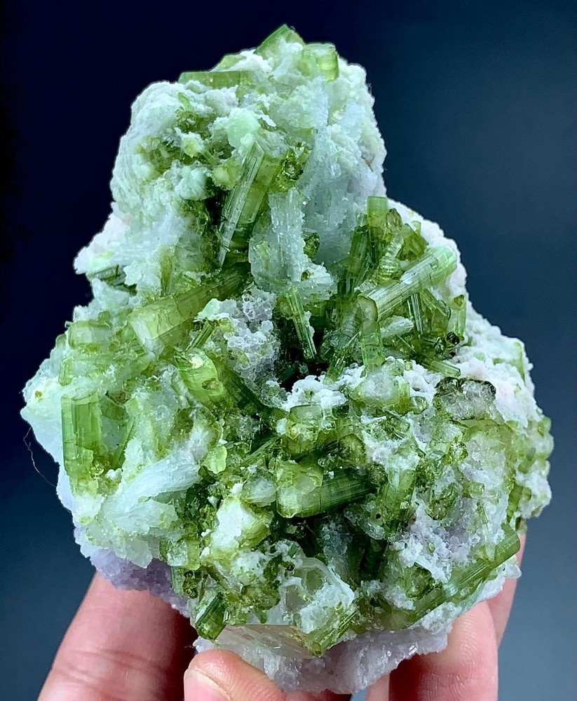 Beautiful Tourmaline Crystals Specimen From Afghanistan 1635 Carat