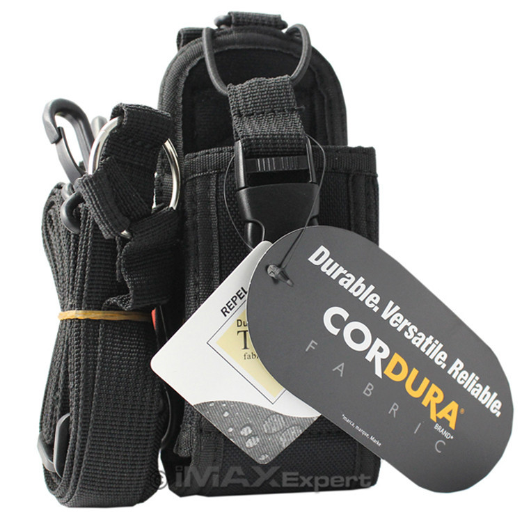 CORDURA® Two-Way Radio Case Protector Pouch for Icom, Motorola, Kenwood (Large)