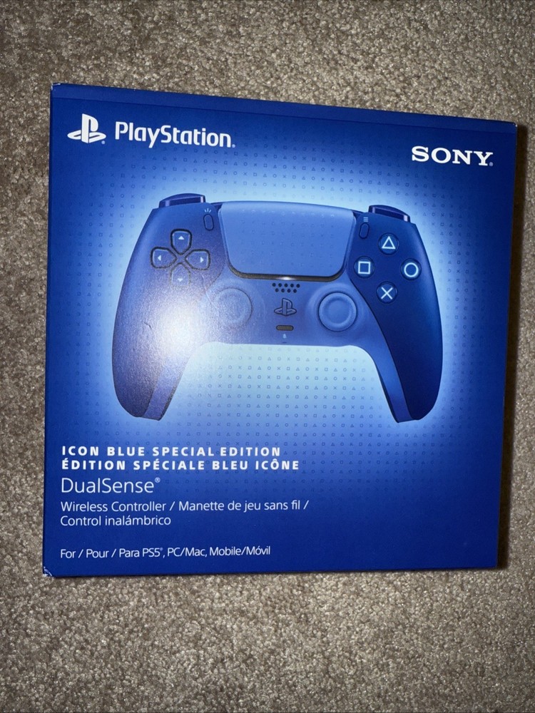Sony PS5 Icon Blue Special Edition DualSense Controller - Brand New - SHIPS FAST