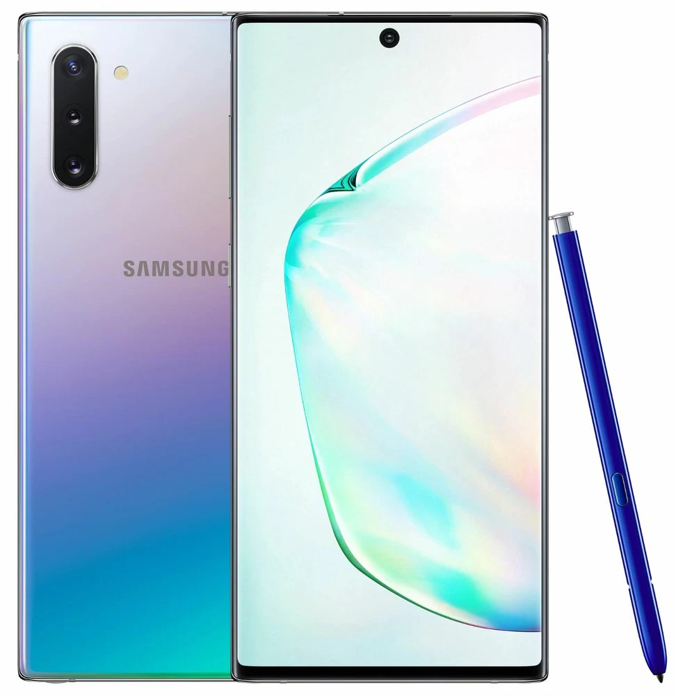 Aura Glow Samsung Galaxy Note 10 SM-N9700/DS 256GB 8GB RAM FACTORY UNLOCKED 6.3