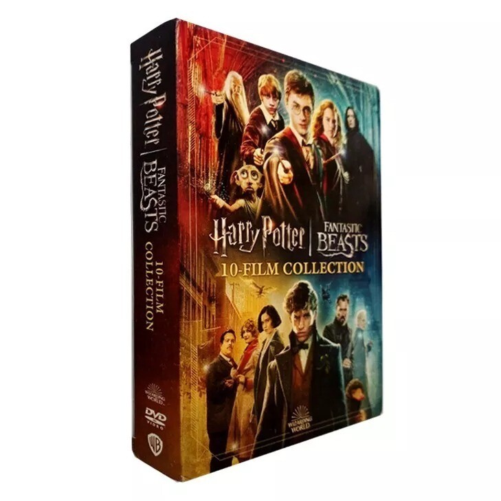 Wizarding World 10 Film Collection- Harry Potter & Fantastic Beasts DVD Box Set